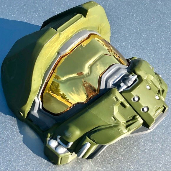 2015 Halo Master Chief Helmet Mask Disguise Cosplay Microsoft - Picture 2 of 9